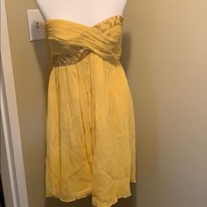 Maggy London strapless dress